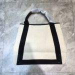 Balenciaga Navy Medium Cabas Tote Bag In Black, For Women, Women's Bags 14.1in/36cm 5812922HH3N9260