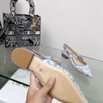 Christian Dior Women's J'Adior Slingback Pump Blue For Women CD 0.7in/ 2cm