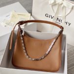 Givenchy Medium Moon Cut Out Bag Pumpkin For Women, Women's Handbags, Shoulder Bags 11.8in/30cm GVC