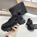 Prada Cloudbust Thunder Sneakers Black For Women PRD 1E819L_3KR2_F0002_F_050