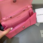 Balenciaga Hourglass Wallet On Chain in Pink, For Women, Women's Bags 9in/23cm