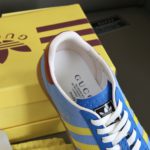 Gucci x Adidas Men's Gazelle Sneaker Light Blue For Men ‎‎‎‎707848 9STU0 4860