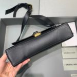 Balenciaga Downtown XS Shoulder Bag In Black, For Women, Women's Bags 10in/25cm