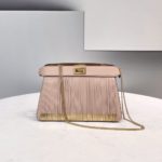 Fendi Peekaboo Small Iseeu Pochette Pink Bag For Woman 21cm/8in