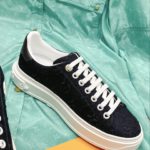 Louis Vuitton Women's Time Out Sneaker Blue For Women LV 1AADMG