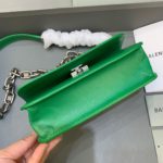 Balenciaga Gossip Small On Chain Shoulder Bag Green, For Women, Women's Bags 7.4in/19cm