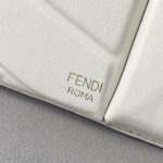 Fendi Bustine 2 Pockets Mini White Bag For Woman 16cm/6in
