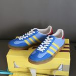 Gucci x Adidas Men's Gazelle Sneaker Light Blue For Men ‎‎‎‎707848 9STU0 4860