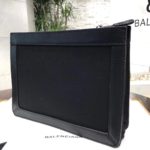 Balenciaga Satin Crossbody Shoulder Bag In Black, For Women, Women's Bags 10.2in/26cm