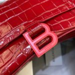 Balenciaga Hourglass Small Handbag In Red, For Women, Women's Bags 9in/23cm