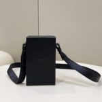 Fendi Vertical Box Black RM 6,400 Bag For Woman 17cm/6.5in 7VA519AFB3F1Z35