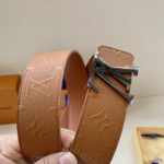 Louis Vuitton Iconic Reversible LV Belt Brown LV Women Belt