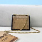 Fendi Small Kan U Black and Brown Bag For Woman 19cm/7.5in485