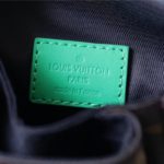 Louis Vuitton S-Lock Vertical Wearable Wallet Monogram Macassar Green For Men, Men's Bags, Shoulder And Crossbody Bags 7.5in/19cm LV