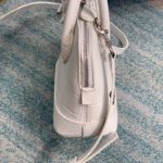 Balenciaga Ville Mini Handbag In White, For Women, Women's Bags 7in/18cm