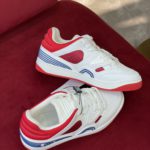 Gucci Men's Sneaker Gucci Basket Donna White Red Demetra For Men ‎697882 2SHJ0 9090