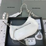 Balenciaga Le Cagole XS Shoulder Bag In White, For Women, Women's Bags 13in/33cm 700940210BK9104