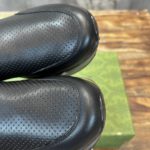 Gucci Men's Perforated Slip On Sneaker Black For Men 407364