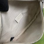 Gucci GG Embossed Belt Bag White GG Embossed For Men  9.1in/23cm GG 658582 1W3CN 9022