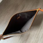 Fendi Flat Pouch Brown Large Pouch Bag For Woman 34cm/13in 8N0178AC9LF0QVK