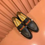 Gucci x Adidas Men's Loafers Black For Men GG Shoes ‎702284 1DOQ0 1061