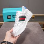 Gucci Men's Sneaker With Web White For Men ‎669698 UPG10 9060