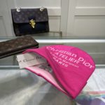 Dior Pompom Beanie In Pink
