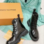 Louis Vuitton LV Baroque Ranger Boot Black For Men LV 1AAH5U