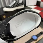 Gucci Men's GG Embroidery Sneaker With Web Black For Men