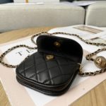 Chanel Mini 1889 Unblocked Metal Ball Black Bag For Women 9cm/3.5in