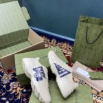 Gucci Men's Rhyton Sneakers With Lemon Gucci White Ivory For Men ‎684899 DRW00 9522