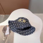 Christian Dior Jack Dior Bucket Hat Blue Hat