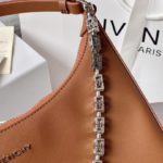 Givenchy Medium Moon Cut Out Bag Pumpkin For Women, Women's Handbags, Shoulder Bags 11.8in/30cm GVC