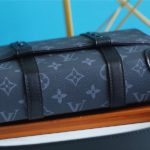 Louis Vuitton Trunk Messenger Monogram Eclipse For Men, Men's Bags, Shoulder And Crossbody Bags 9.4in/24cm LV M45727