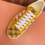 Gucci x Adidas Men's With GG Sneakers Yellow For Men ‎707850