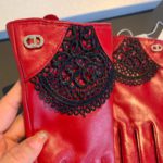 Dior Gloves In Red