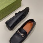 Gucci Men's Horsebit Driver Black For Men ‎674254 UDU00 1000