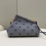 Fendi First Small Blue Bag For Woman 26cm/10in