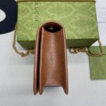 Gucci Diana Mini Bag With Bamboo Brown For Women, Women's Bags 7.5in/19cm GG