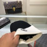 Chanel Beanie In Black & White