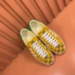 Gucci x Adidas Men's With GG Sneakers Yellow For Men ‎707850