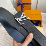 Louis Vuitton Iconic Reversible LV Belt Black LV Women Belt