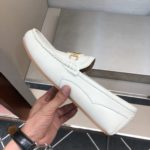 Gucci Men's Loafer With Interlocking G Horsebit White For Men ‎655519-1XO00-9022