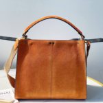 Fendi Peekaboo X-Lite Tote Medium Brown Bag For Woman 30cm/12in