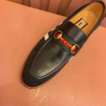 Gucci x Adidas Men's GG Loafers Black For Men GG Shoes ‎702284