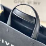 Givenchy Medium G Tote Shopper Bag Canvas Black For Women, Women's Handbags, Shoulder Bags 14.5in/37cm GVC 