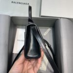 Balenciaga Hourglass Mini Handbag In Black, For Women, Women's Bags 4.7in/12cm