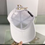 Christian Dior Jack Dior Baseball Cap In White