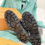 Louis Vuitton LV Baroque Ranger Boot Black For Men LV 1AAH5U