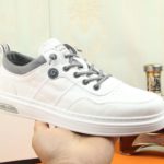 Jieshou x Gucci Men's Sneakers Breathable Spring Autumn Winter White And Gray For Men
